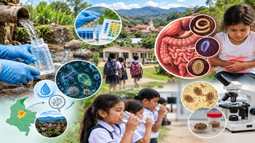 Assessment of Water Quality and Intestinal Parasitism in School Children from Rural Quipile, Cundinamarca, Colombia