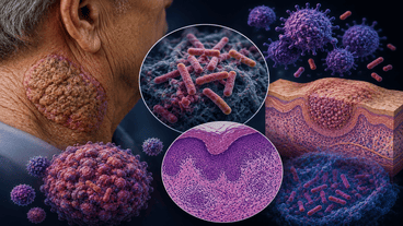 TUBERCULOSIS VERRUCOSA CUTIS AN UNCOMMON CAUSE OF A CHRONIC VERRUCOUS PLAQUE IN AN ELDERLY PATIENT