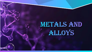 Peers Alley Media: Metals and Alloys